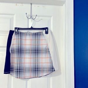 Women’s Tail Plaid Polyester & Spandex Golf Skirt Size Medium